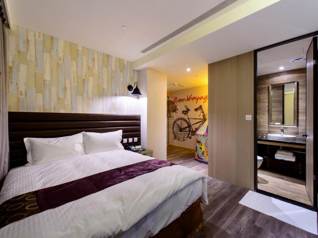 Stay Hotel - Taichung Zhongqing Exteriér fotografie